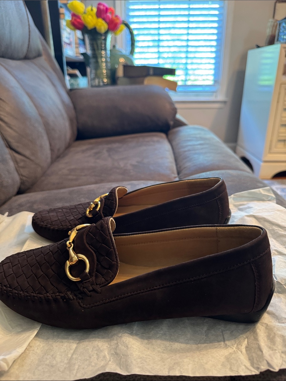 ROBERT ZUR PERLATA  DRIVING MOCCASIN Size 10M - Picture 3 of 6